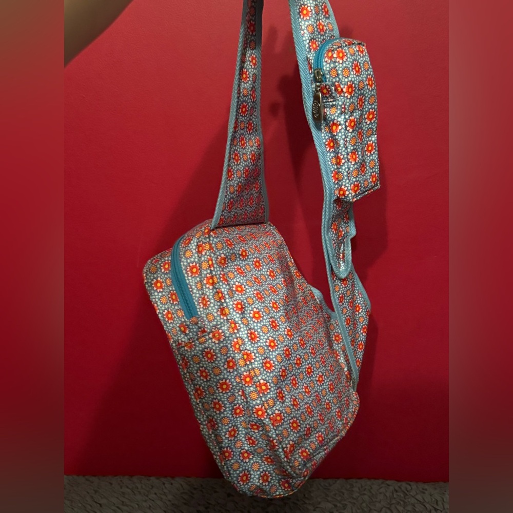 RARE & VINTAGE OILILY PATTERN CROSS BODY BAG - UNWORN - Picture 5 of 10